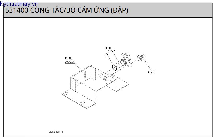 Công tắc - bộ cảm ứng (Đập)